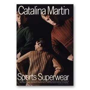 1967 Catalina Martin Print Ad | Sports Superwear