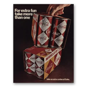 1967 Coca Cola Print Ad | Extra Fun