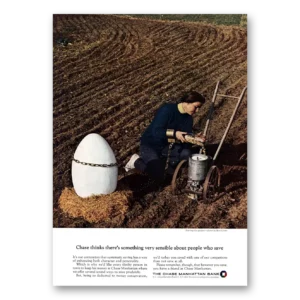1967 Chase Manhattan Bank Print Ad | Very Sensible