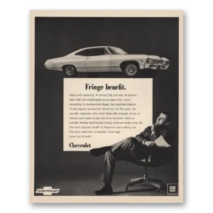 1967 Chevrolet Print Ad | Fringe Benefit