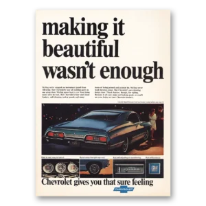 1967 Chevrolet Impala Print Ad | Making It Beautiful
