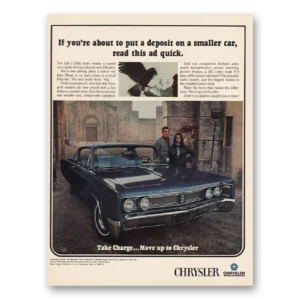 1967 Chrysler Print Ad | Smaller Car