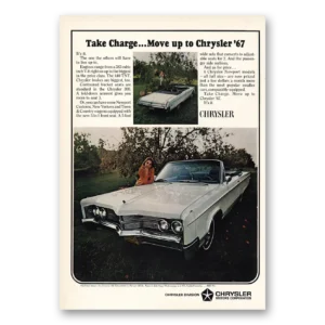 1967 Chrysler Print Ad | Take Charge