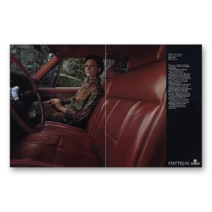 1967 Chrysler Imperial Print Ad | There Is No Reason