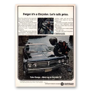 1967 Chrysler Newport Print Ad | Talk Price