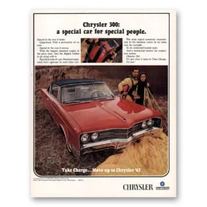 1967 Chrysler Print Ad | Special People