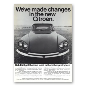 1967 Citroen Print Ad | Made Changes