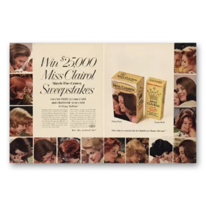 1967 Clairol Print Ad | Match The Crown