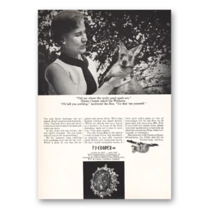 1967 F J Cooper Print Ad | Elaine Cooper Asked Wallaroo