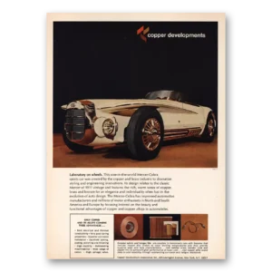 1967 Copper Development Print Ad | Mercer Cobra