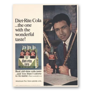 1967 Diet Rite Cola Print Ad | Paul Horn