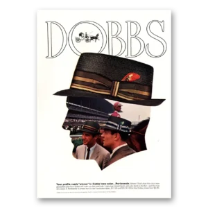 1967 Dobbs Hats Print Ad | Portoverde Profile