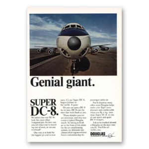 1967 Douglas Print Ad | Genial Giant