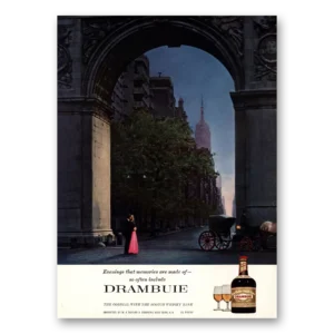 1967 Drambuie Print Ad | Evenings