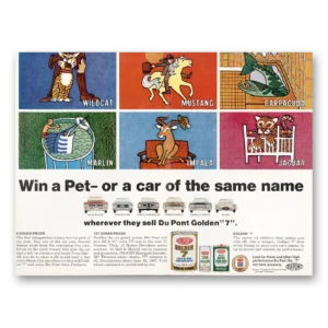 1967 DuPont Print Ad | Golden 7
