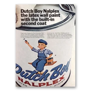 1967 Dutch Boy Paint Print Ad | Nalplex