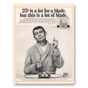 1967 Eversharp Razor Print Ad | Lot Blade