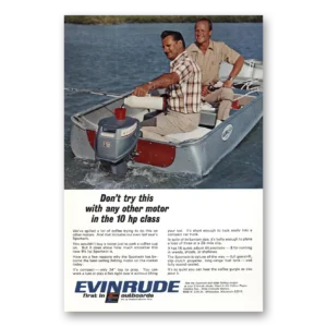 1967 Evinrude Print Ad | Fishing