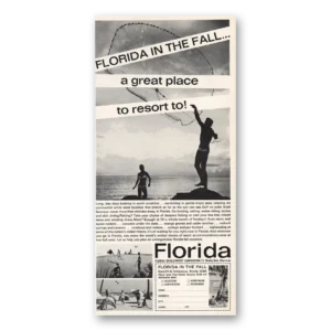 1967 Florida Print Ad | In The Fall Great Place