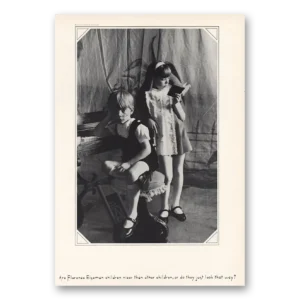 1967 Florence Eiseman Print Ad | Are Florence Eiseman Children Nicer