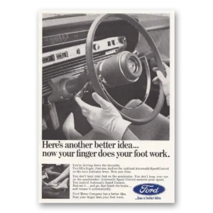 1967 Ford Motor Company Print Ad | White Gloves