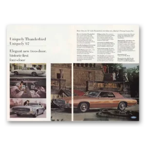 1966 Ford Thunderbird Print Ad | Uniquely Thunderbird