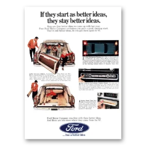 1967 Ford Wagons Print Ad | Better Ideas