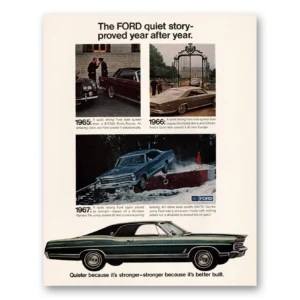 1967 Ford Print Ad | Quiet Story