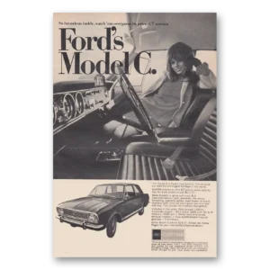 1967 Ford Cortina Print Ad | Fords Model C