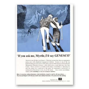 1967 Genesco Print Ad | Myrtle