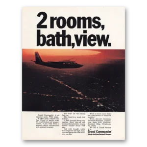 1967 Grand Commander Print Ad | Bath View