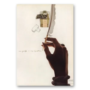 1967 Ma Griffe Perfume Print Ad | My Signature