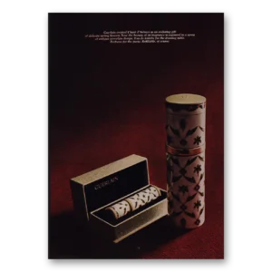 1967 Guerlain Print Ad | Created Chant D Aromes Endearing Gift