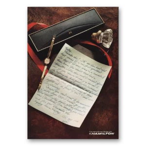 1967 Hamilton Watch Print Ad | Kathy Remember This
