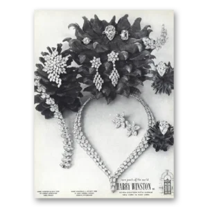 1967 Harry Winston Jewelry Print Ad | Rare Jewels