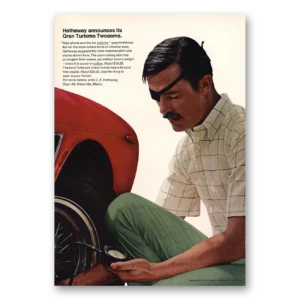 1967 Hathaway Print Ad | Gran Turismo Twosome