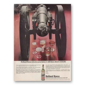 1962 Holland House Print Ad | Shoots Some
