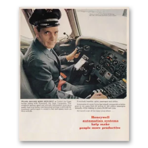 1967 Minneapolis Honeywell Print Ad | Captain Art Bunting