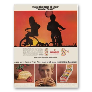1967 Hostess Print Ad | Fruit Pies