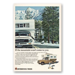 1967 International Harvester Pickup Print Ad | Come To You