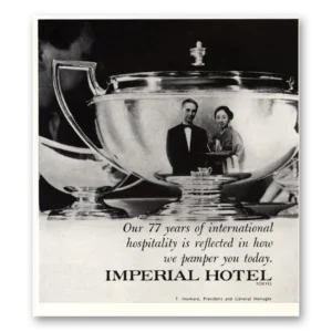1967 Imperial Hotel Print Ad | Hospitality