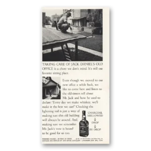 1967 Jack Daniels Print Ad | Old Office