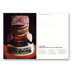 1967 Johnnie Walker Black Label Print Ad | Sir Jonathan
