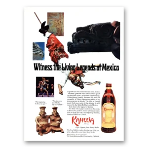 1967 Kahlua Print Ad | Living Legends