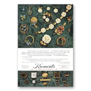 1967 Krementz Jewelry Print Ad | Christmas