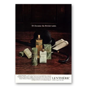 1967 Lentheric Perfumes Print Ad | British Habit