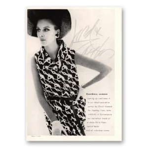 1967 Lord & Taylor Print Ad | Coatdress Summer