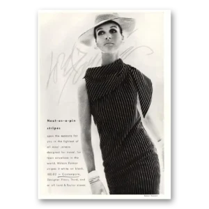 1967 Lord & Taylor Print Ad | Pin Stripes