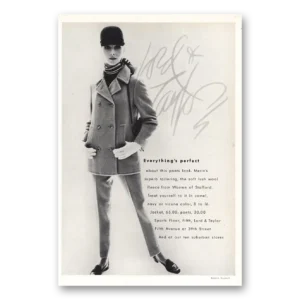 1967 Lord & Taylor Print Ad | Everythings Perfect Merin