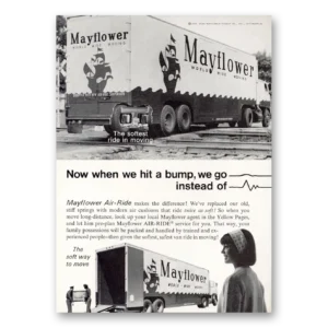 1967 Mayflower Moving Trucks Print Ad | Hit Bump